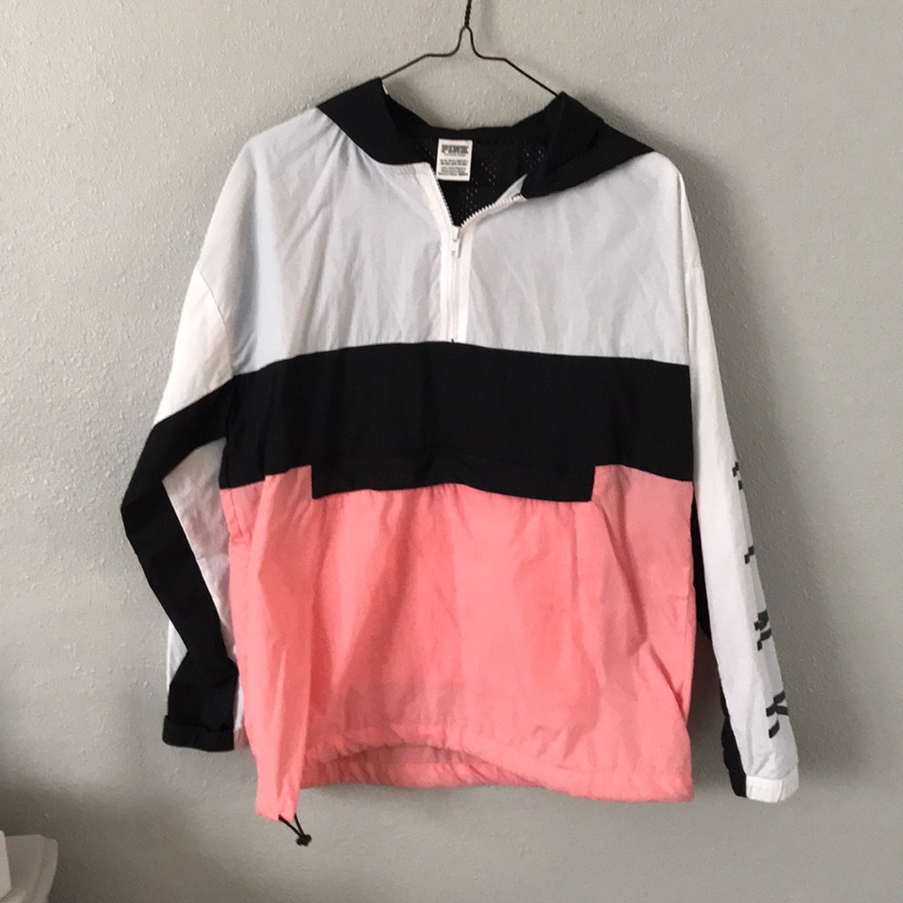 PINK Rain hoodie